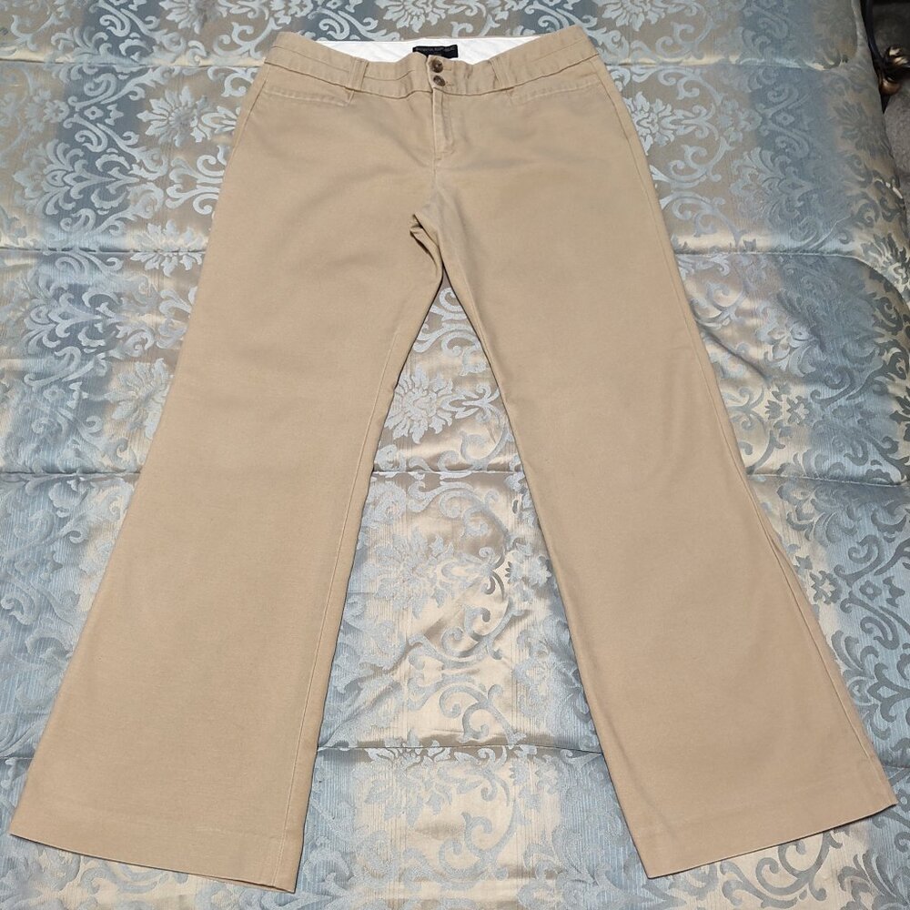 Banana Republic Petites tan dress pants, EUC, size 8P